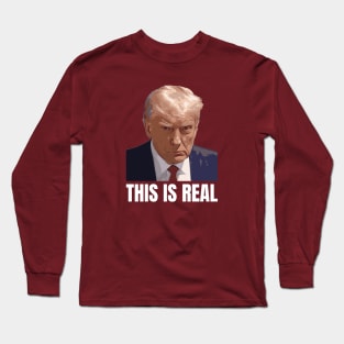 Trump Mugshot Long Sleeve T-Shirt